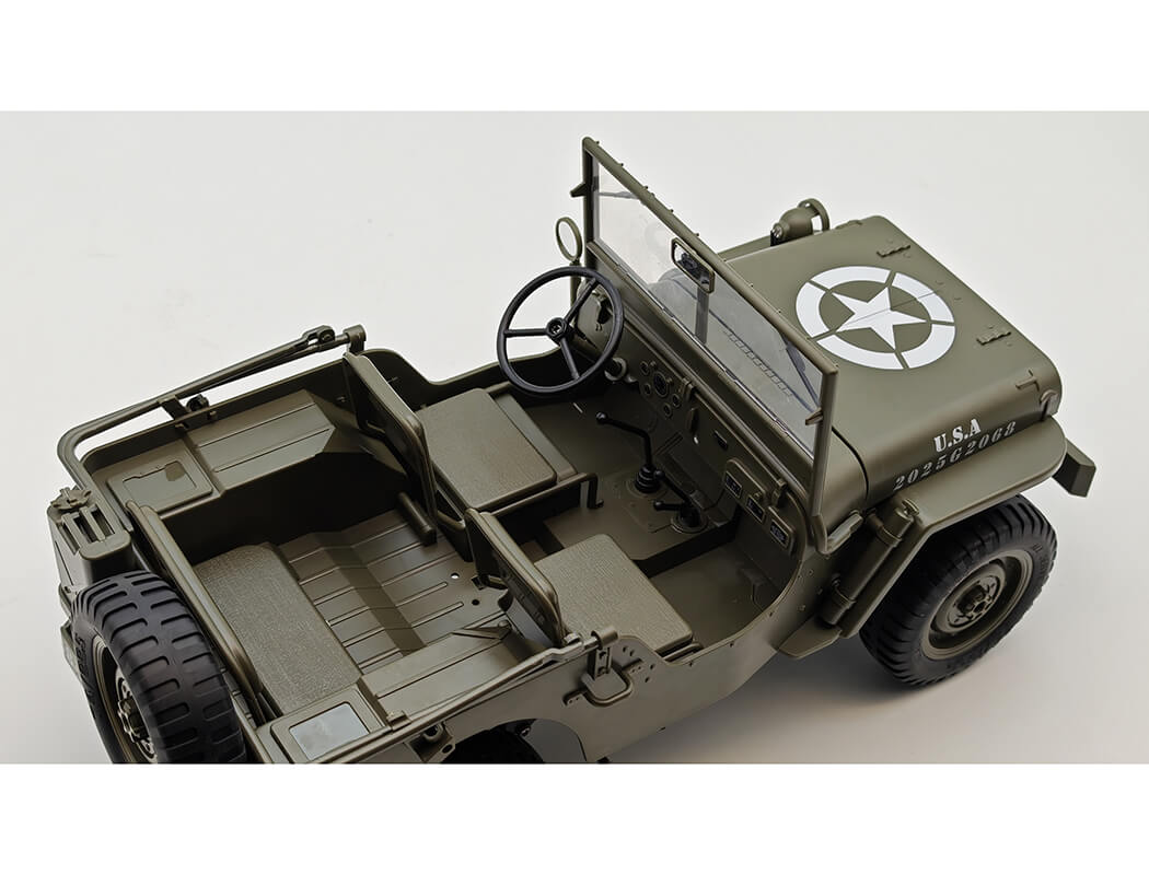 E-Zee RC Jeep Willys 4wd + LED RTR EZ-G2068
