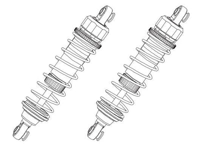 Absima Shock absorber (x2) CR4.4 1231146