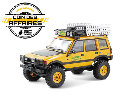 CDA FMS Scale Land rover Discovery Camel Trophy FCX24M 4WD 1/24 RTR CDA-FMS12483RTR-YL