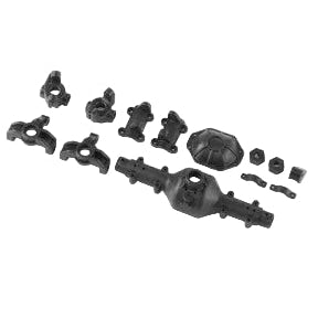 FMS Conjunto de plástico da ponte dianteira Toyota FJ40 1/10 FFMSC1583