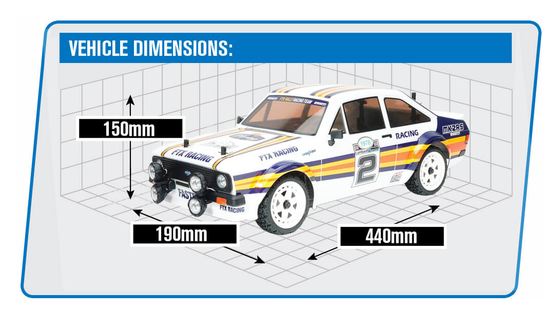 FTX Rally MK2RS 4WD 1/10 RTR FTX5470