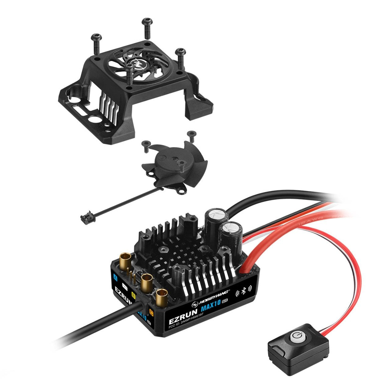 Hobbywing Variateur EzRun MAX10 G2S 140A 2-4S HW30102500