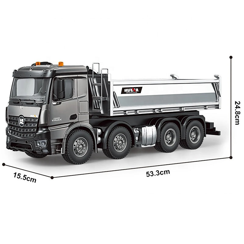 Huina Camion benne RC Métal 13Ch RTR CY1536PRO
