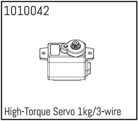 Absima High-Torque 1 kg 3-Wire CR-18 1/18 Servo HBP240060