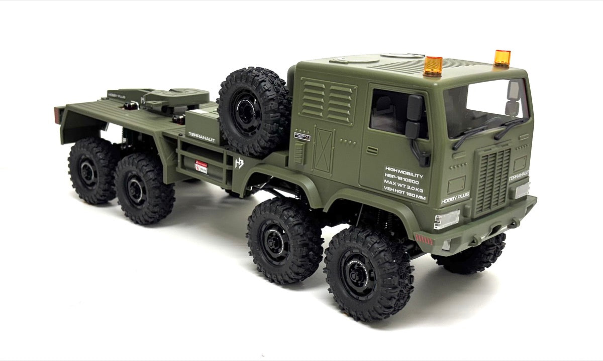 Hobby Plus CR-18P Terranaut 8x8 1/18 RTR - Crawler 8 realistic wheels