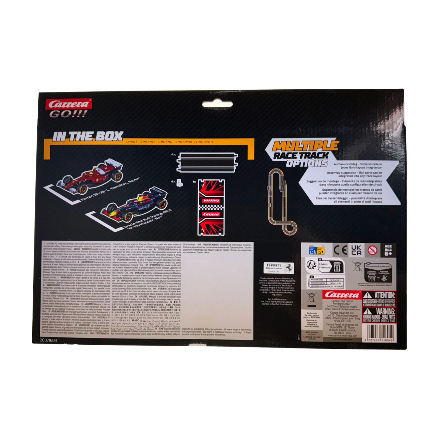Carrera Go!!! Formula Racer Extension Pack 71604