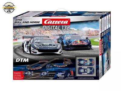 "CDA" Carrera Digital 132 Circuit DTM Bull and Horse CDA-20030022