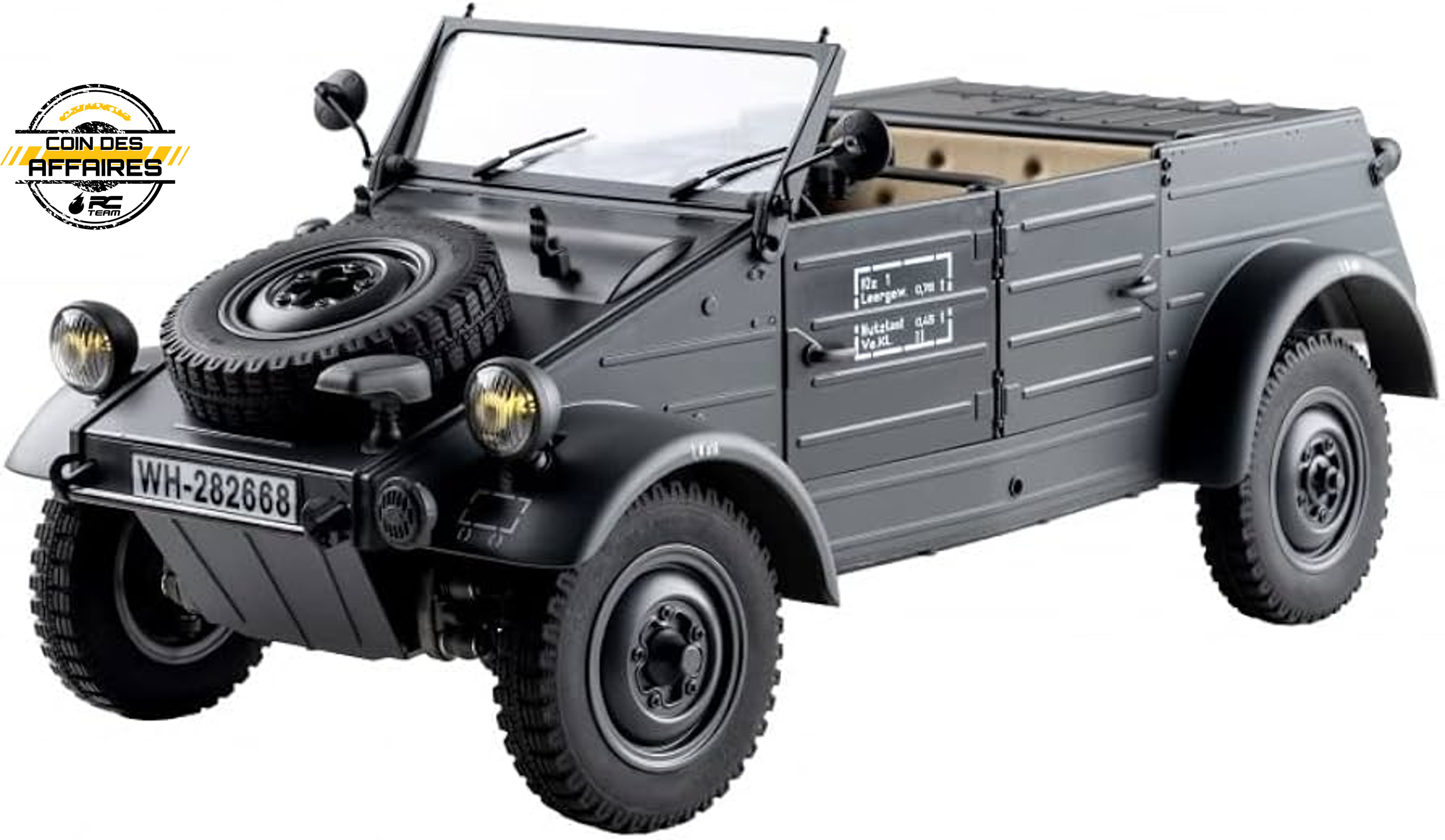 "CDA" Roc Hobby Kubelwagen Type 82e 4WD 1/12 RTR CDA-ROC11241