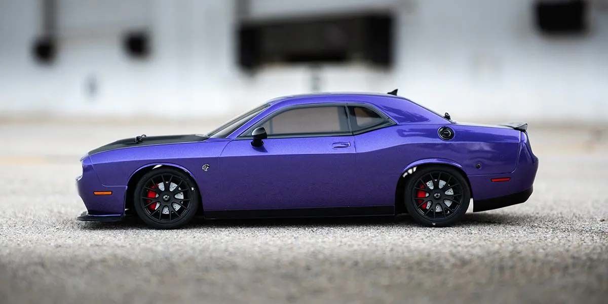 Kyosho Fazer MK2 Readyset Dodge Challenger SRT 2015 Purple RTR 34415T1