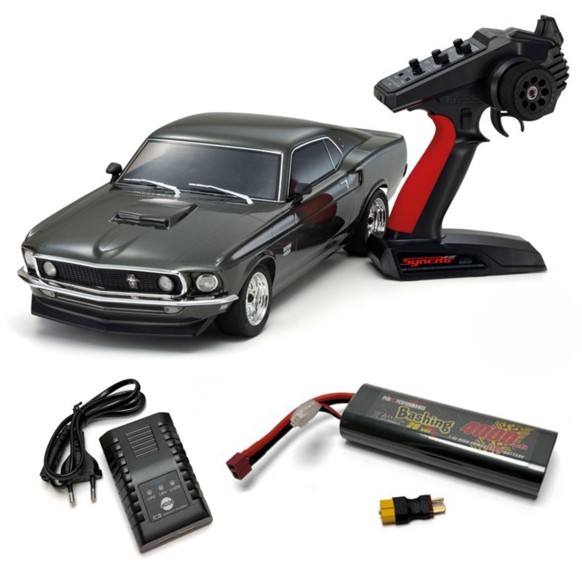 Kyosho Fazer MK2 Readyset Ford Mustang Boss 1969 34437T1