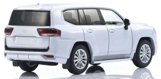 Kyosho Scale Toyota Land Cruiser 300 Tipo di libro Bianco 1/64 KS07118W