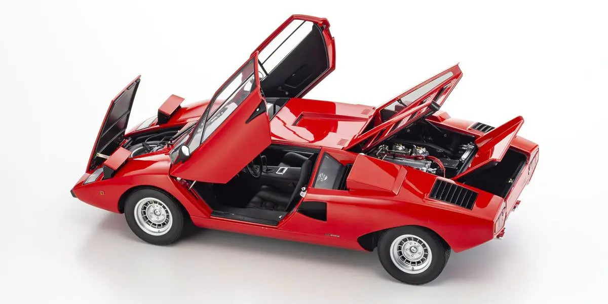 Kyosho Diecast Lamborghini Countach LP400 Red 1974 1/12 KS08611R