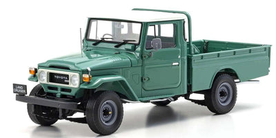 Kyosho Diecast Toyota Land Cruiser 40 Pick Up 1980 Fashion Green 1/18 KS08958FG