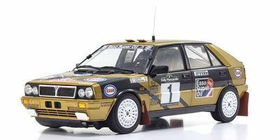 Kyosho Diecast Lancia Delta HF 4WD Rally Piancavallo 1987 Esso N°1 1/18 KS08960D