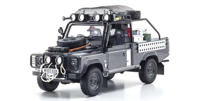 Kyosho Diecast Land Rover Defender 2001 Tomb Raider Edition 1/18 KSR08903TR