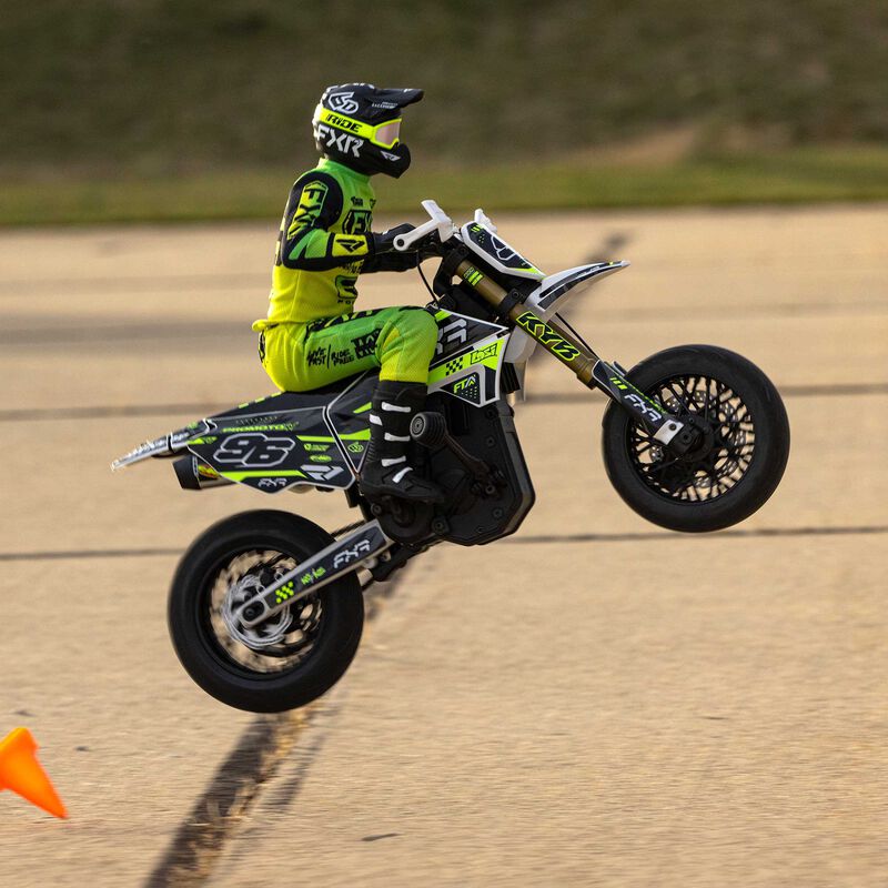 Losi Moto Promoto-SM FXR Supermoto RTR 1/4 + Accu en lader LOS-2310