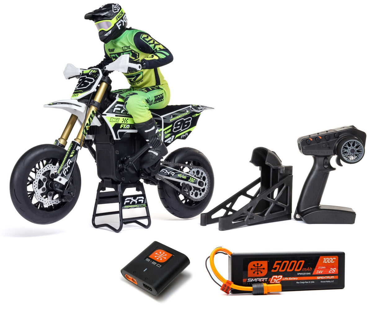 Axe De Roue RC En Acier Carbone – Pour Moto LOSI 1/4 PROMOTO-MX RTR – FXR-LOS06000 – 1 Pièce – Noir