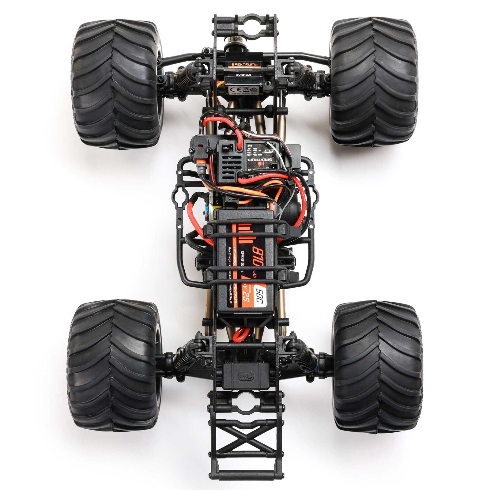 Losi Mini LMT Monster Truck Zombie 4WD RTR LOS01026T4