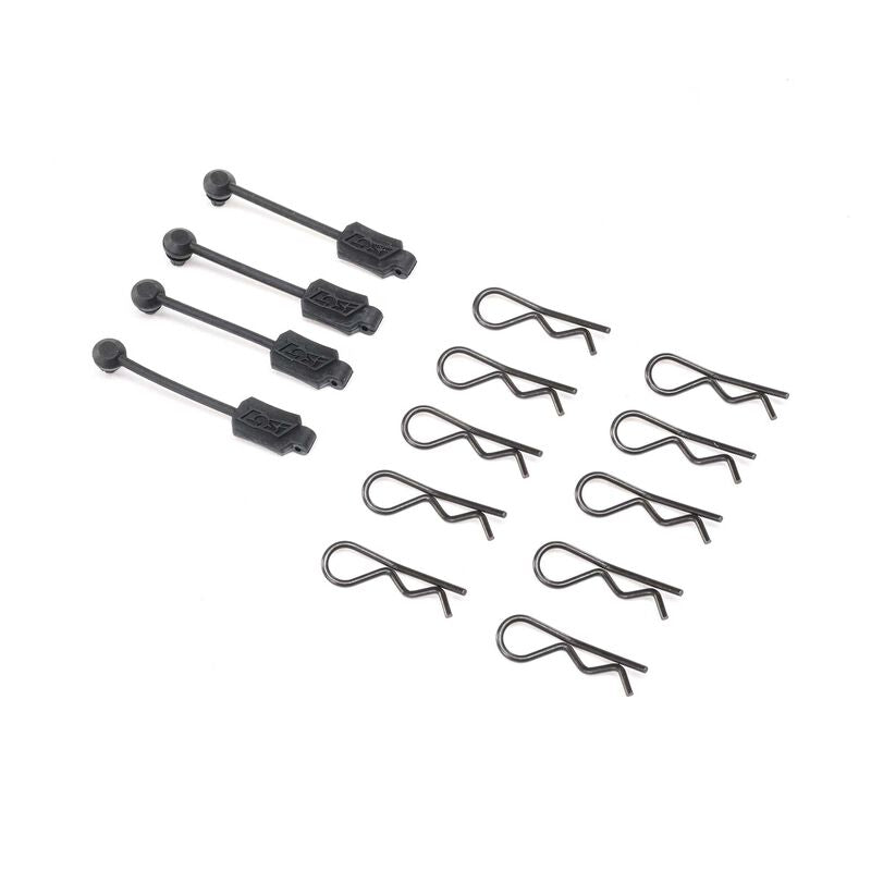 LOSI Clips carrosserie (14Pcs) Promoto PM MX LOS266000