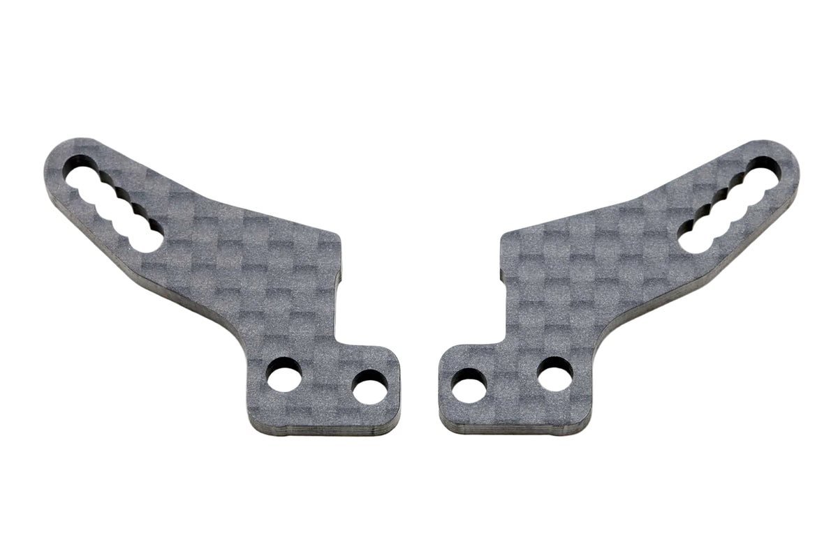 Yokomo Support amortisseur supérieur carbone (x2) MS2.1 MS-017-21