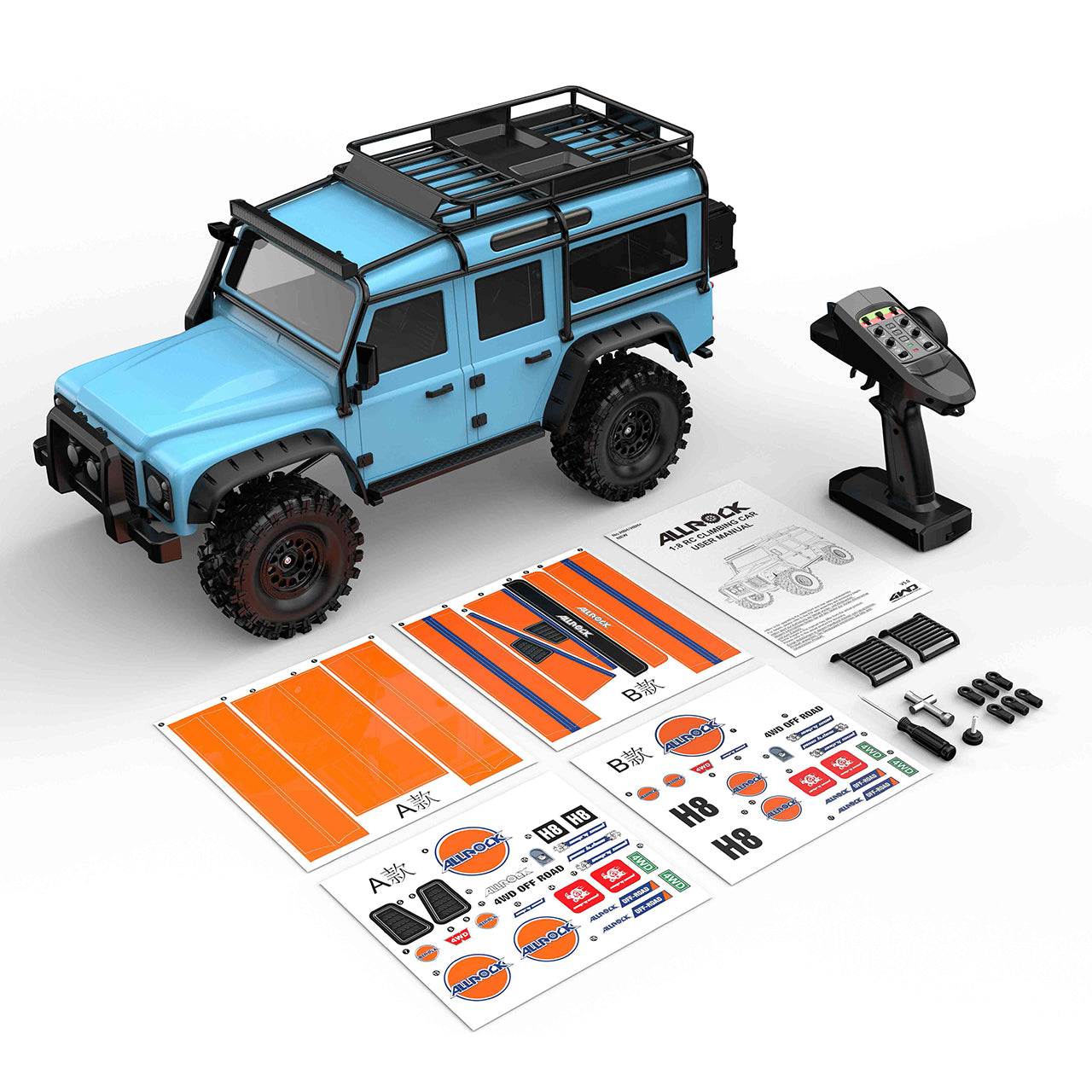 MJX Hyper Go Crawler H8H 1/8 4WD RTR MX-H8H