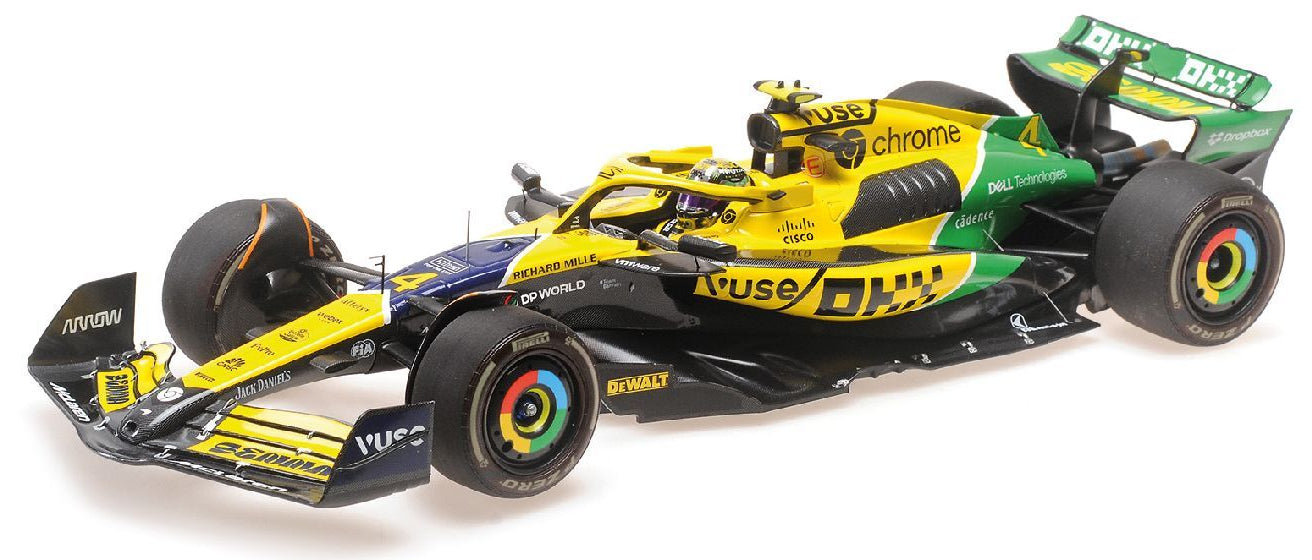 MiniChamps McLaren MCL38 4 Lando Norris Monaco F1 2024 537242604