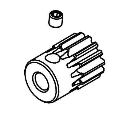 Absima Pignon moteur 15 Dents 48DP Mini AMT 160140