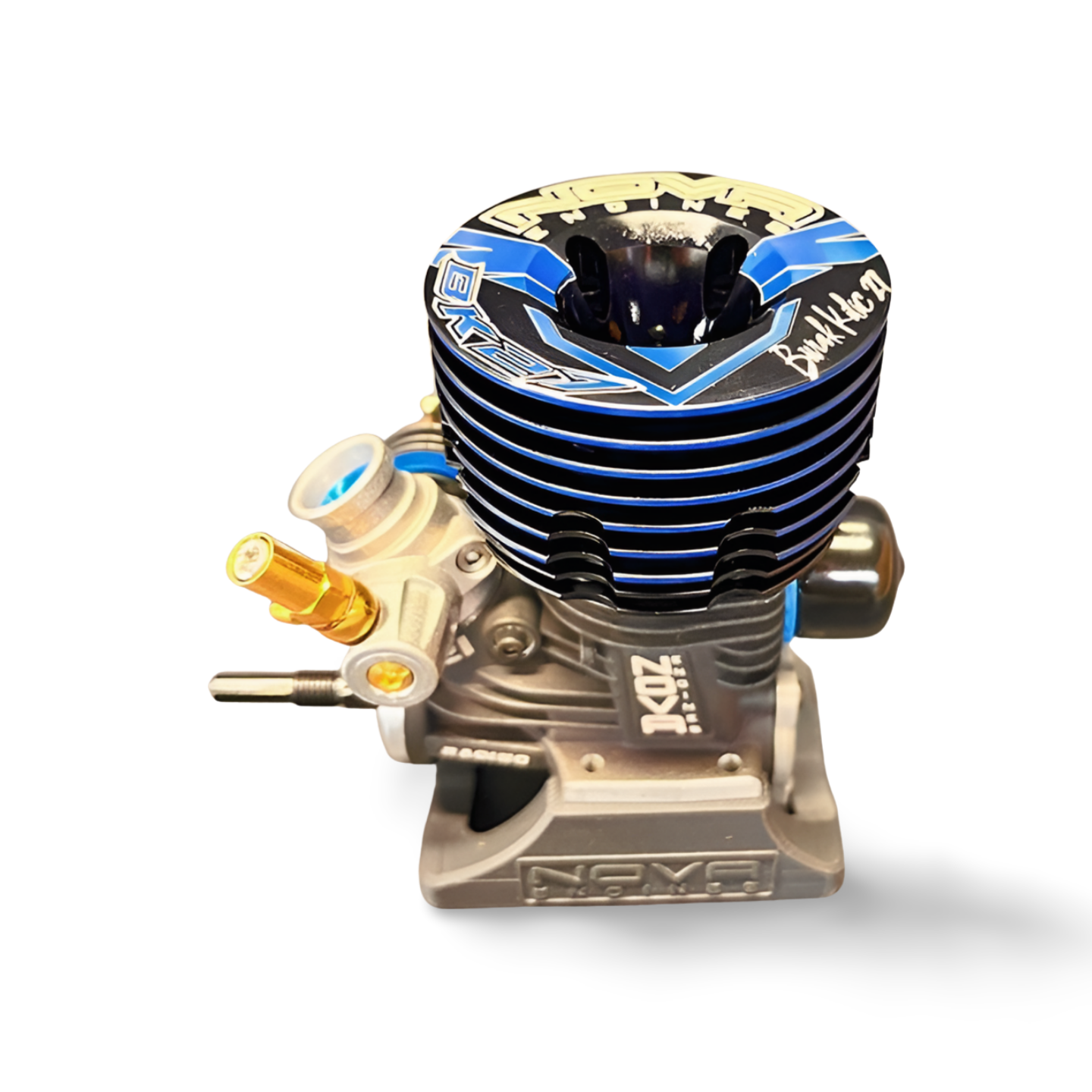 Nova BK27 engine Limited Edition .21 3.49cc. 3 NVBK27 transfers