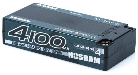 Nosram Lipo-akku Shorty LCG HV Graphene 4 7.6V 4100mAh 135C