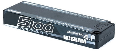 Nosram Accu Lipo Ultra LCG HV Graphene 4.1 7.6V 5100mAh 135C