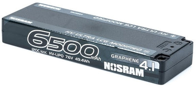Nosram Accu Lipo Ultra LCG HV Graphene 4.1 7.6V 6500mAh 120C