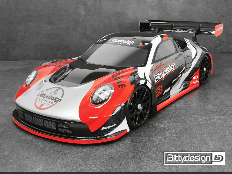 Bittydesign Carrosserie GT8 P-GT3R 1/8 360mm BBDGT8-PGT3RLW