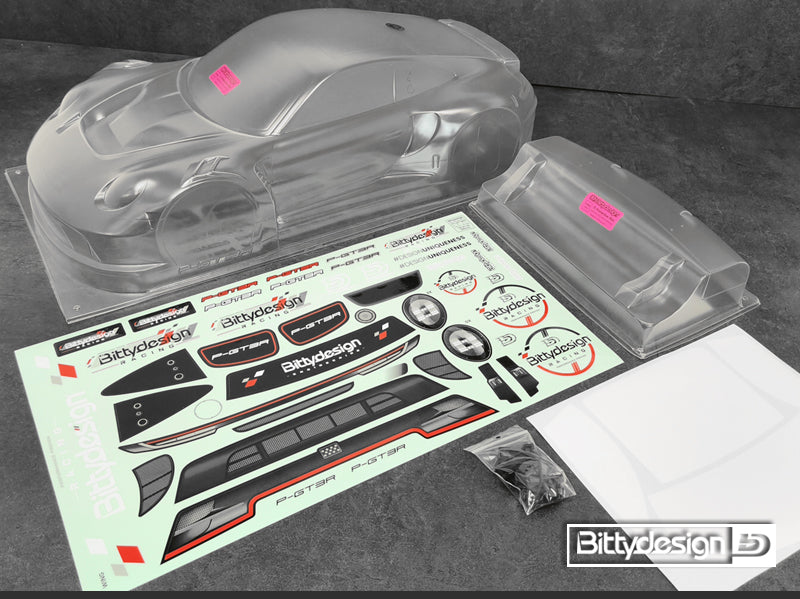 Bittydesign Carrosserie GT8 P-GT3R 1/8 360mm BBDGT8-PGT3RLW