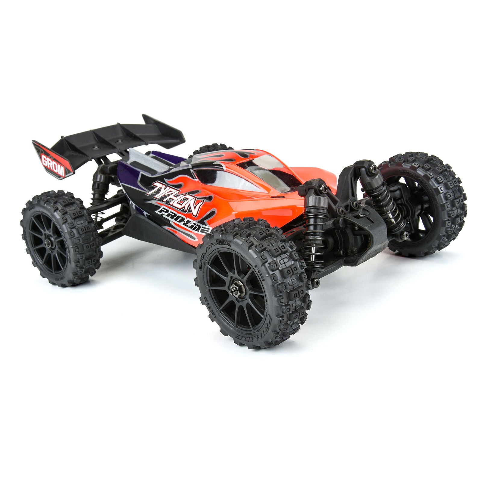Proline Neumáticos  Badlands MX + Llantas Mach-10 Negro 1,9" (x4) Granite Grom PRO1024610