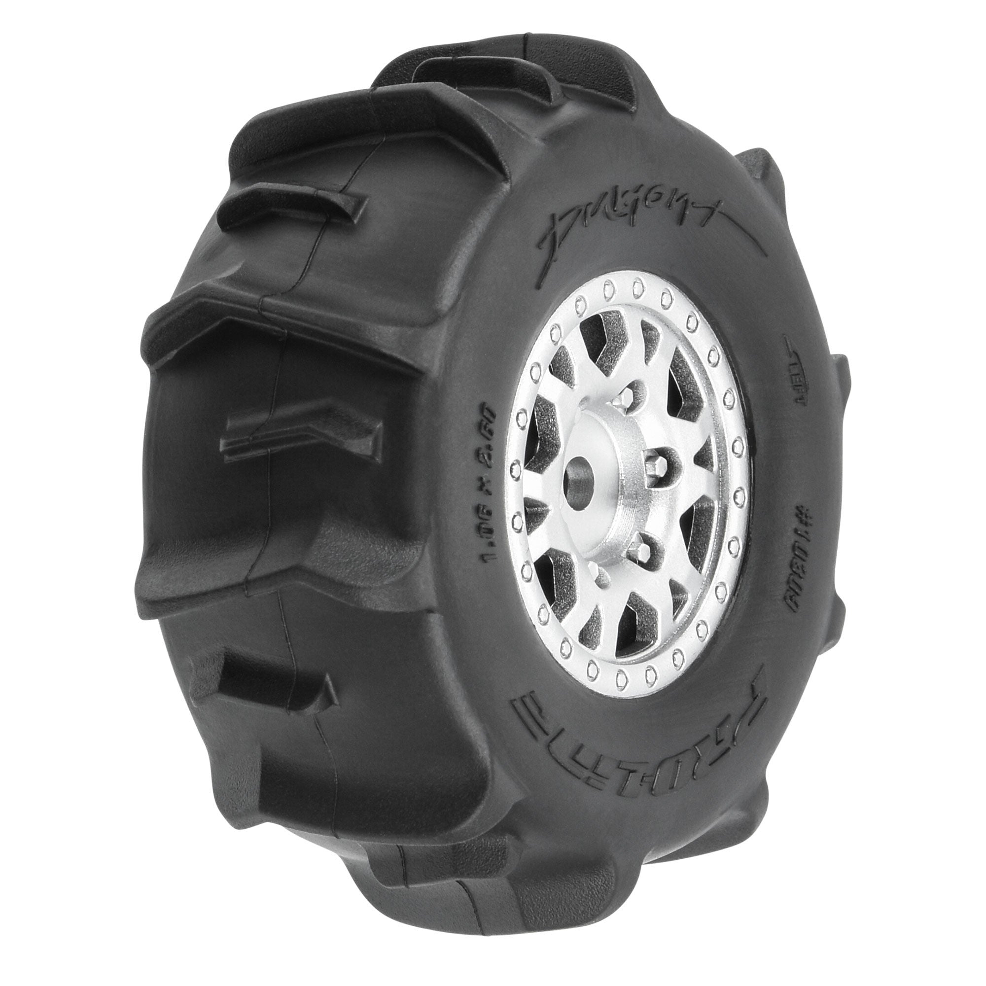 Proline Pneus Dumont Paddle 12mm Silver Impulse (x4) Mojave Grom PRO1030910