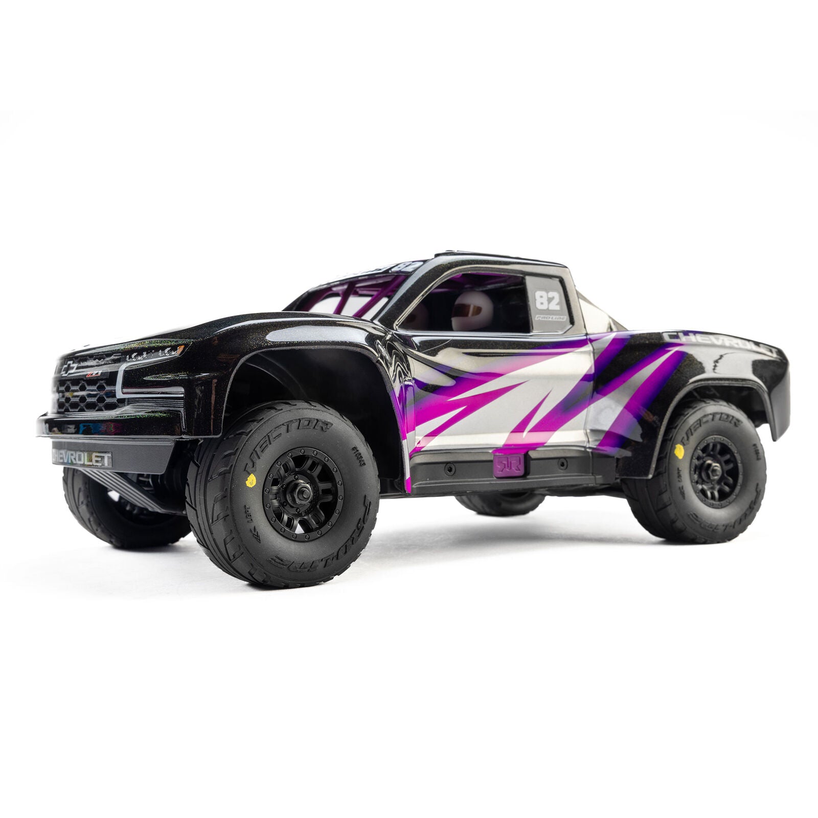 Proline Pneus Vector MTD + Jantes Noir Split Six (x4) Mojave Grom PRO1034310