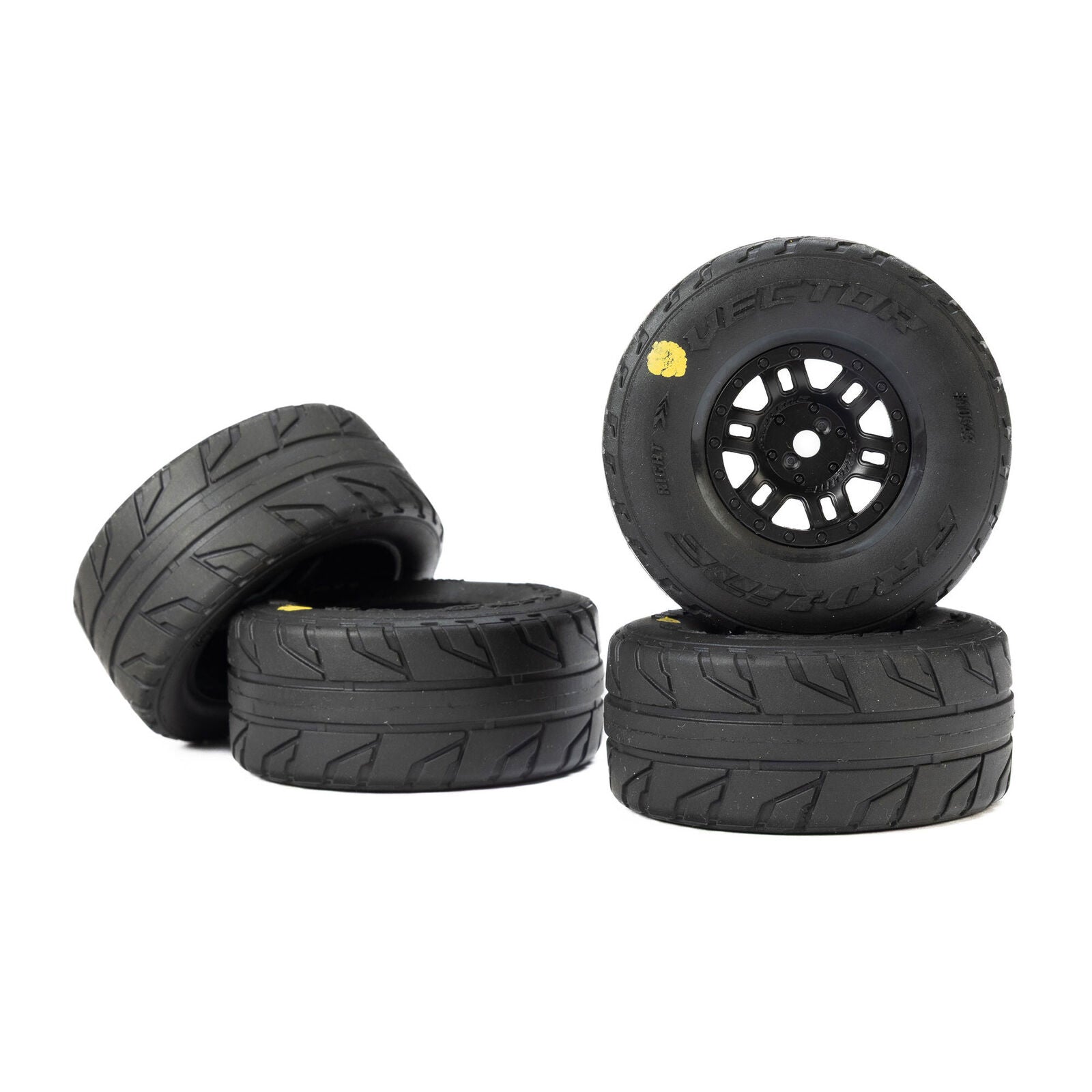 Proline Pneus Vector MTD + Jantes Noir Split Six (x4) Mojave Grom PRO1034310