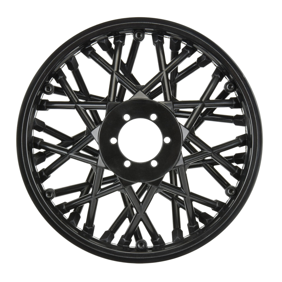 Pro Mod Rear End Rim Proline Bullyspoke V2 rear wheel rim Black PROMOTO-MX PRO283303