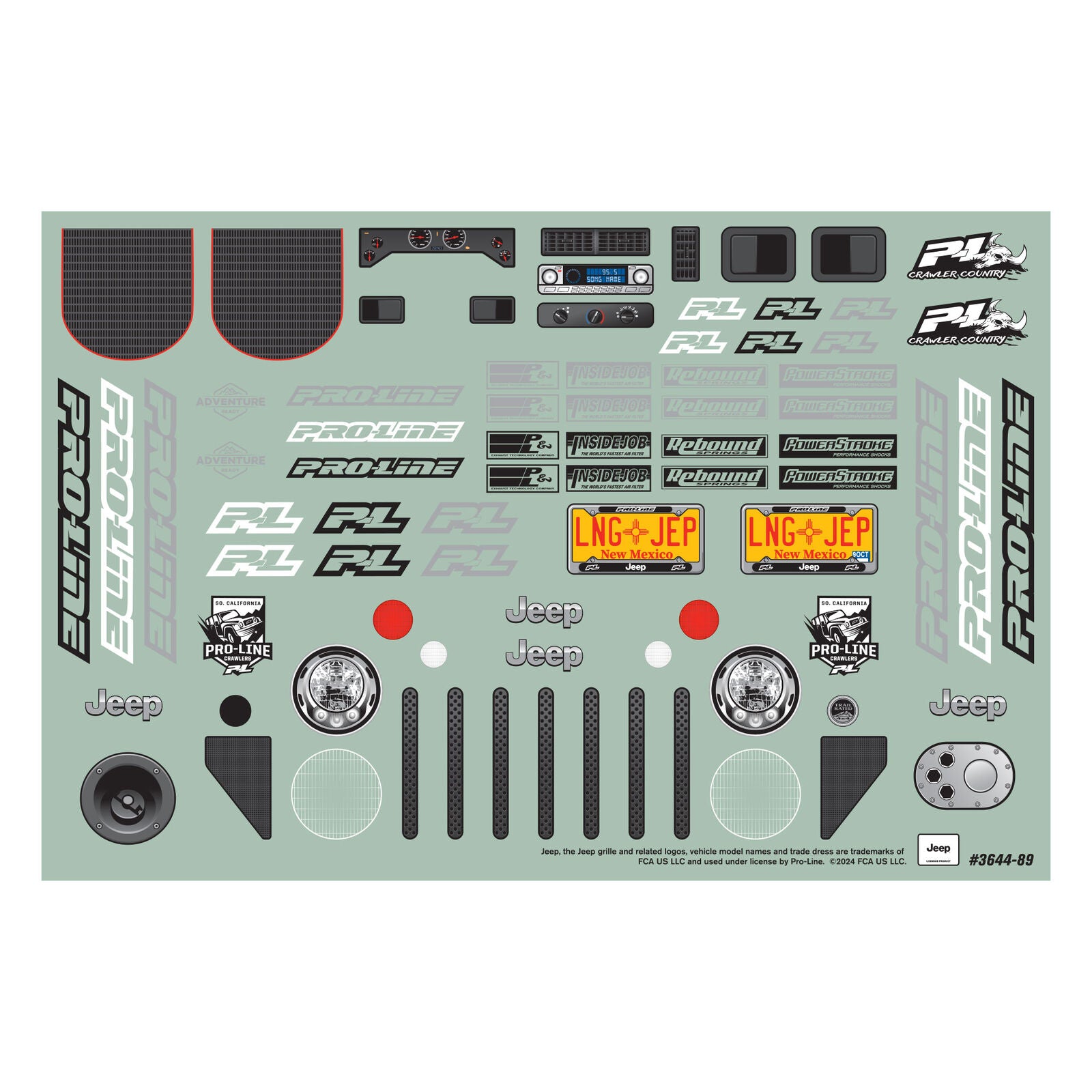 Proline Body shop Jeep LJ Cage 313mm PRO364400