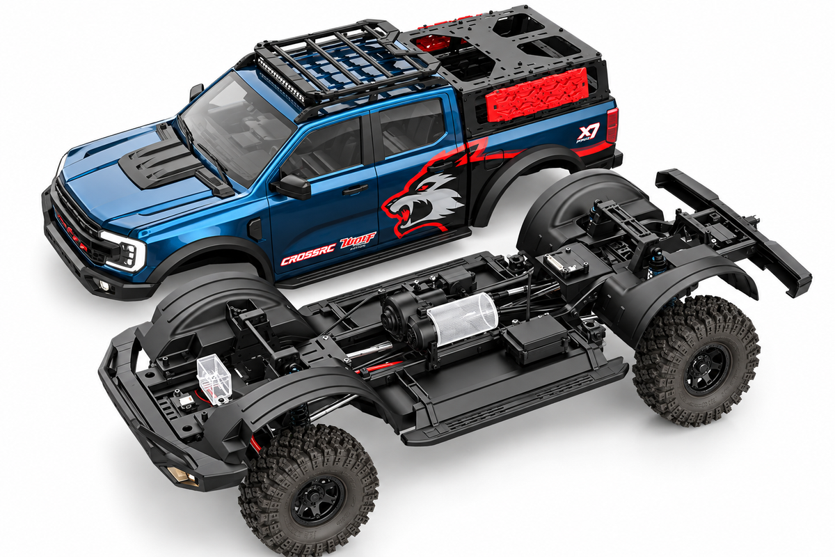 Cross-RC Crawler EMO X7 Brushless 4WD 1/8 RTR CRO90100273