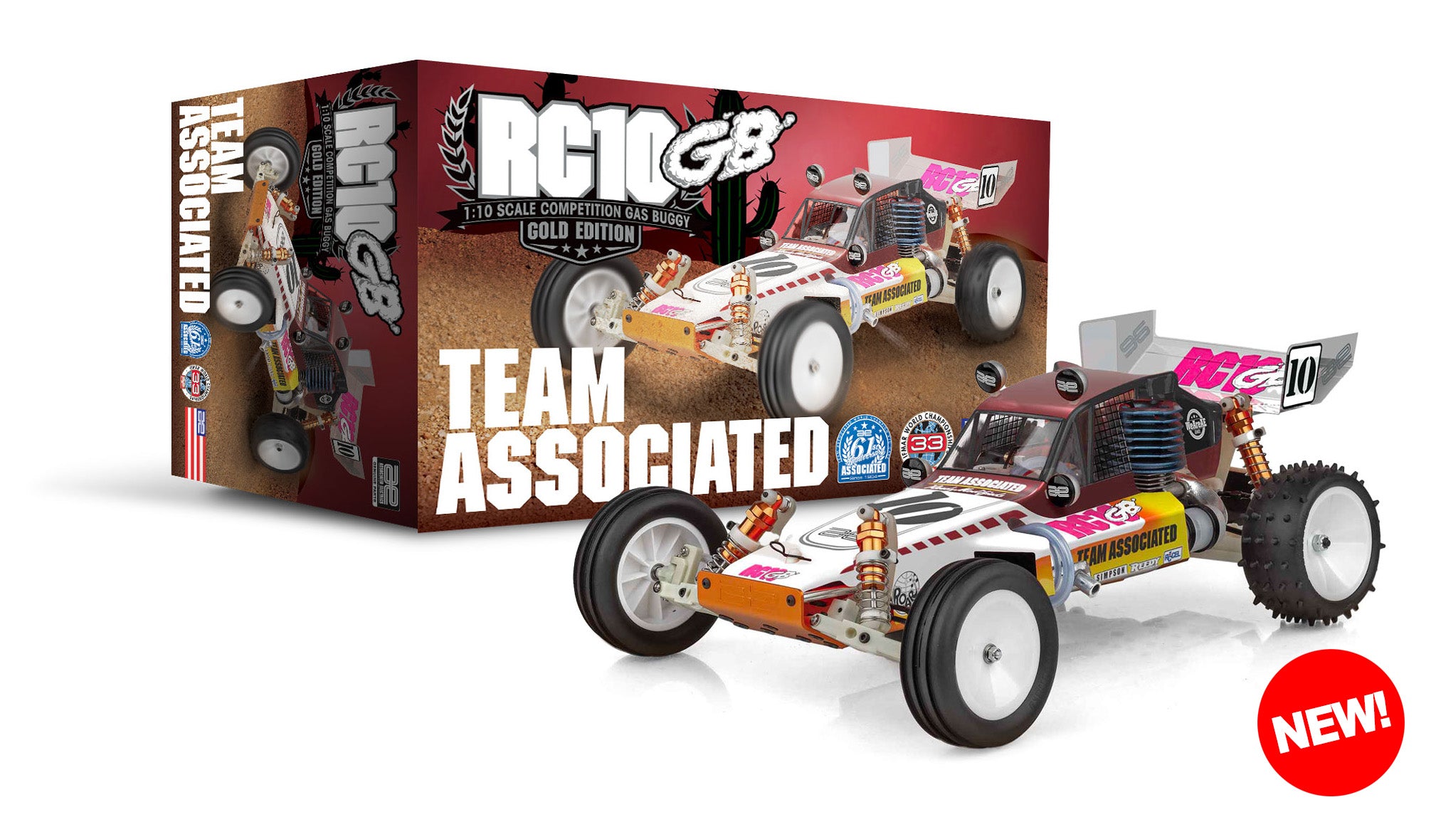Team Associated Buggy RC10GB Nitro Kit 6047