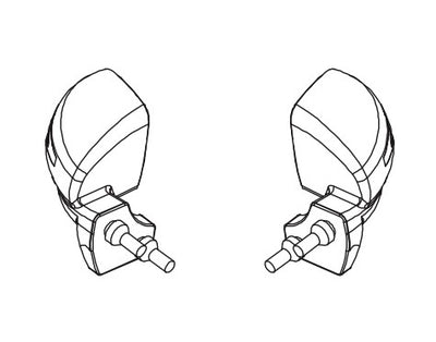 Absima Retrovisor (X2) CR4.4 1231115