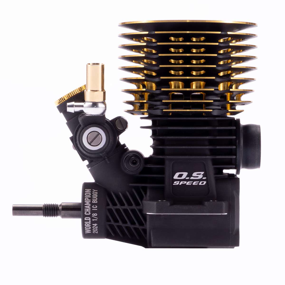 OS Speed Moteur 3.5cc B2105 Ongaro + Ligne TB02 avec Coude MB-01-75 SS27428