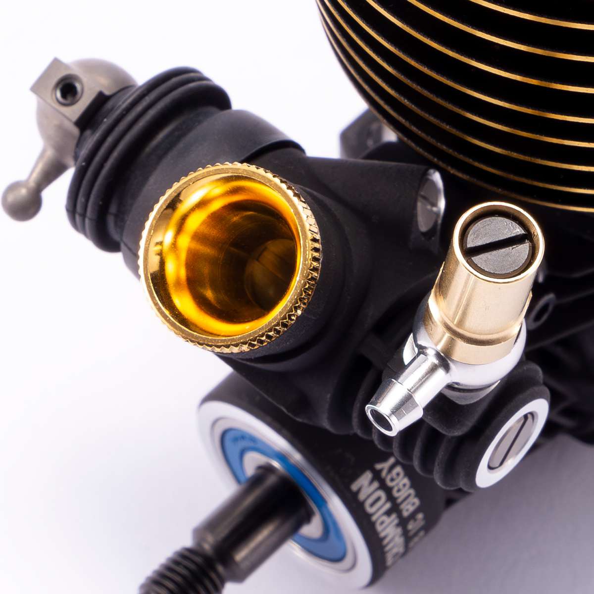 OS Speed Moteur 3.5cc B2105 Ongaro + Ligne TB02 avec Coude MB-01-75 SS27428