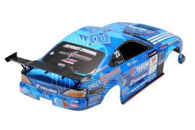Yokomo S15 MERCURY SAYAKA Body Kit, Painted and Cut SD-MS15BLB