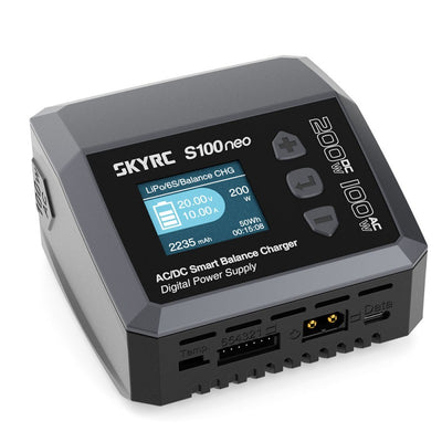 SkyRc Chargeur S100 neo (1-6S) 100W AC/DC SKY100202