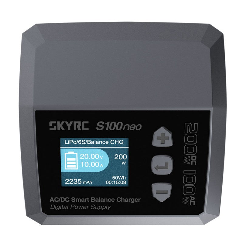 SkyRc Chargeur S100 neo (1-6S) 100W AC/DC SKY100202