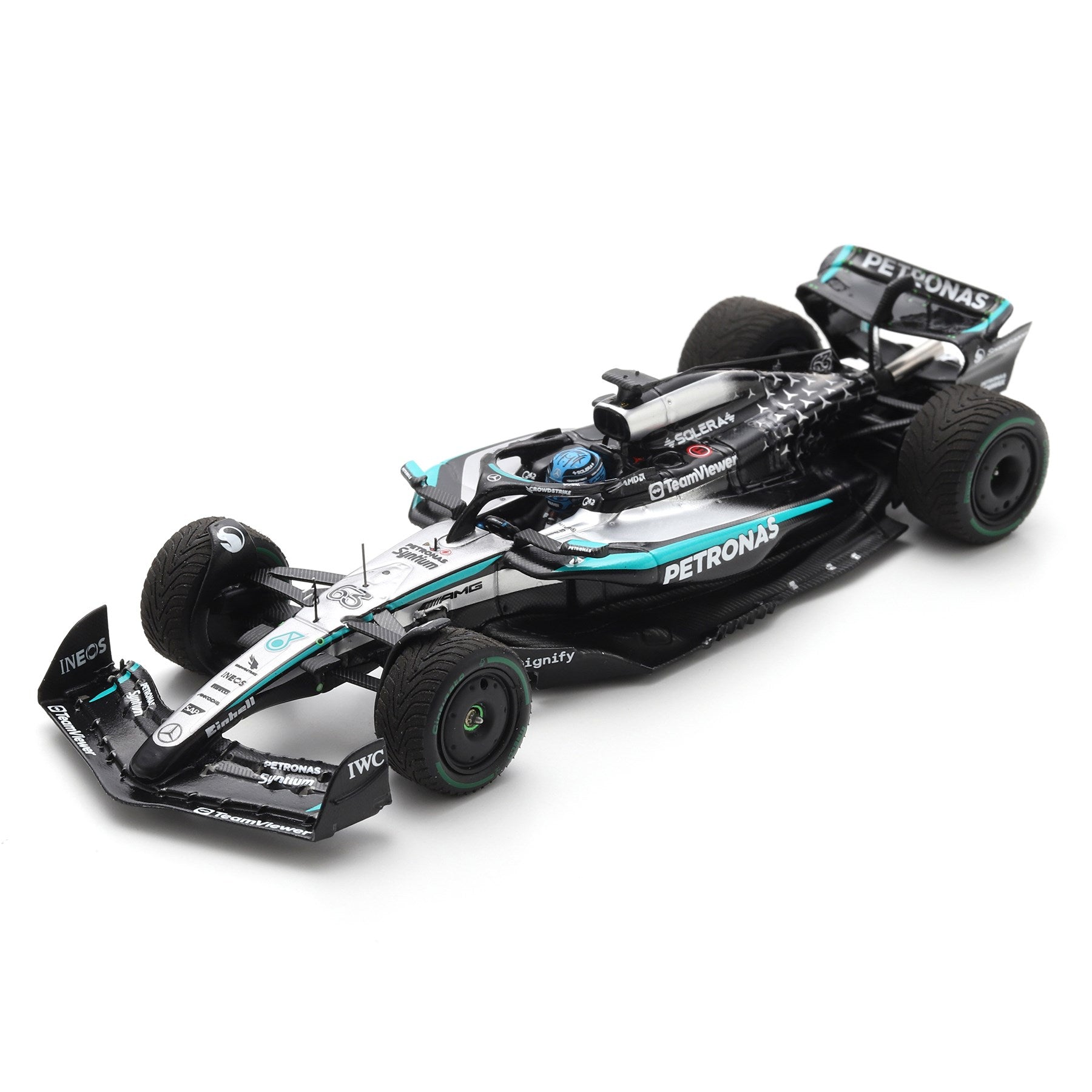 MiniChamps Mercedes W16 Antonelli GP Chine 2025 1/64 640250212