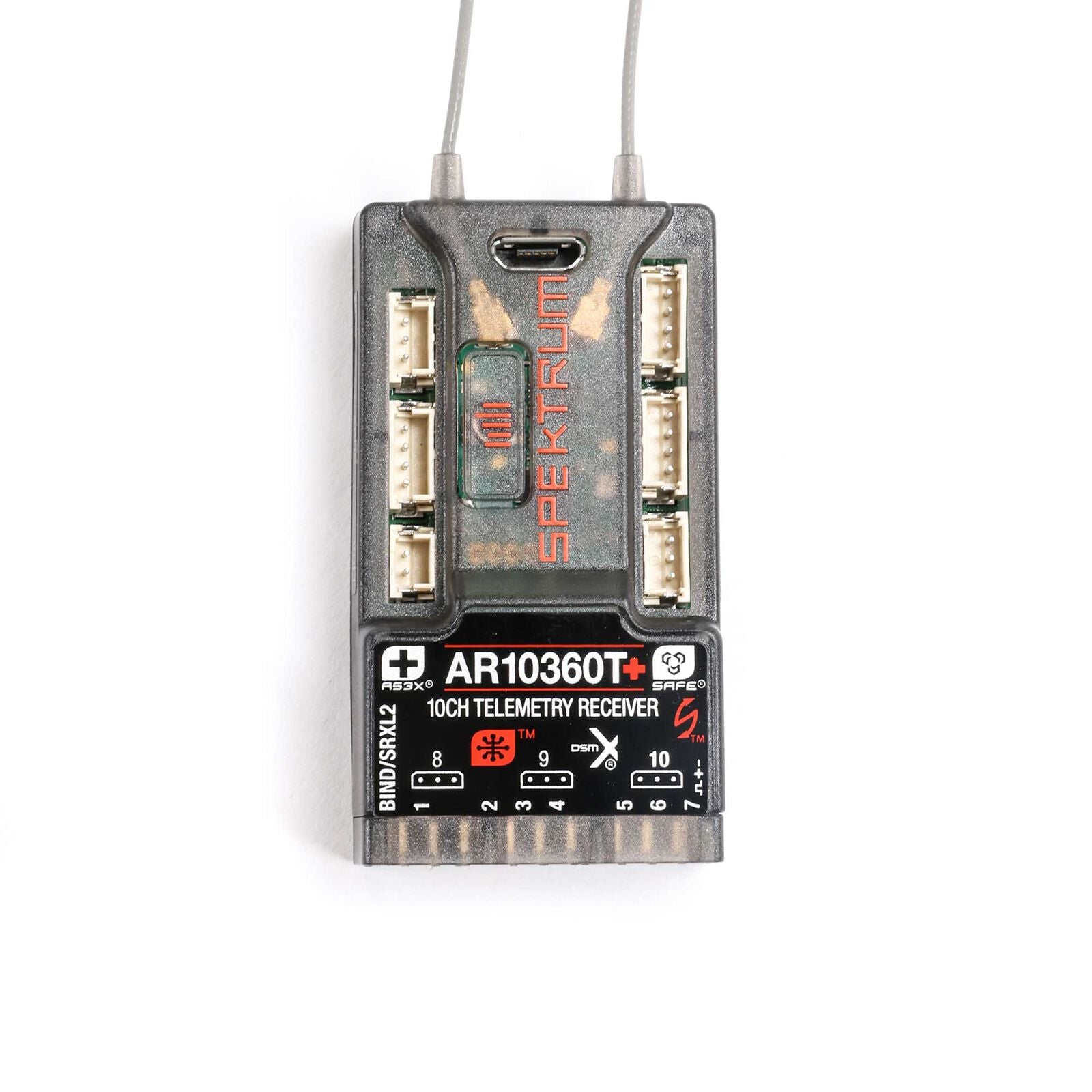 Spektrum Récepteur AR10360T+ 10 Voies AS3X SPM-1034