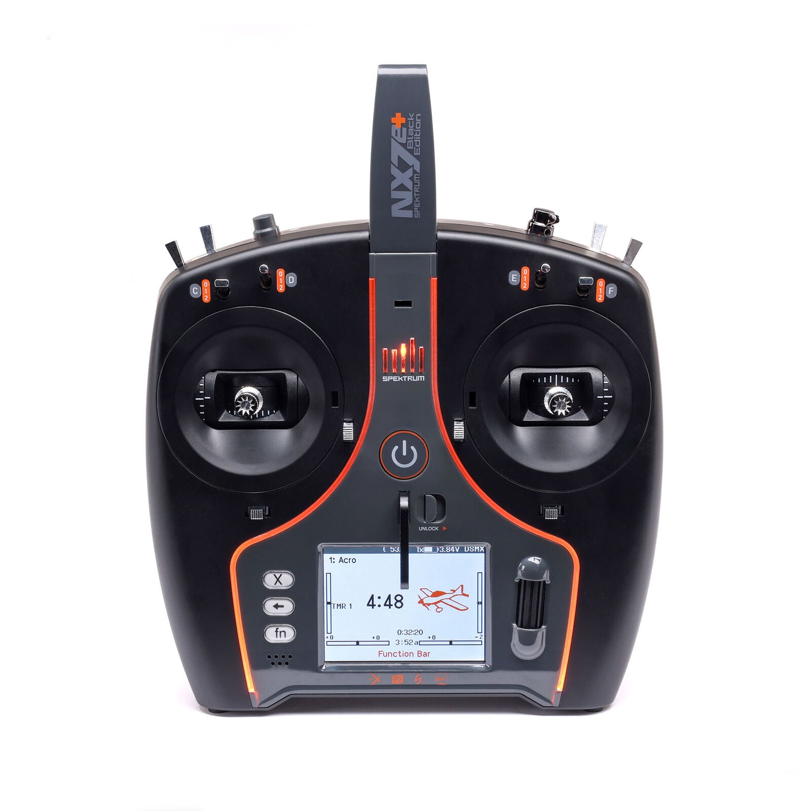 Spektrum Radio NX7e+ 14 Voies Seule Noir SPMR7120EU